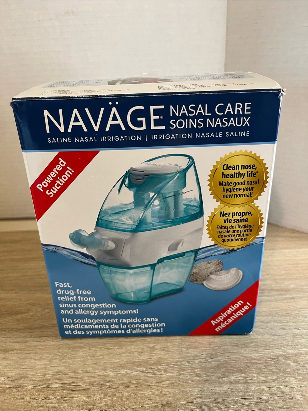 Nasal Care Saline Irrigation System - Teal/White